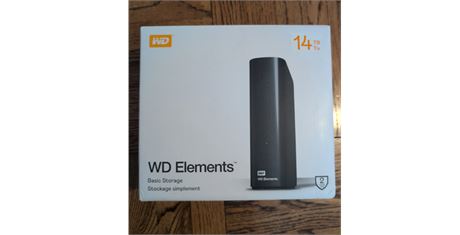 WD Elements 14TB External Hard Drive