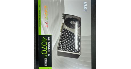 NVIDIA MSI GeForce RTX 4070 Ti Super Expert Graphics Card