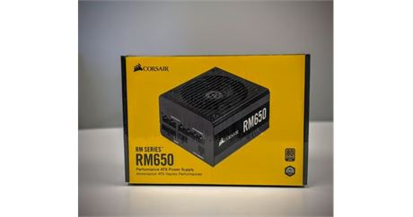 New Sealed Corsair RM650 650W 80 Plus Gold Fully Modular ATX PSU