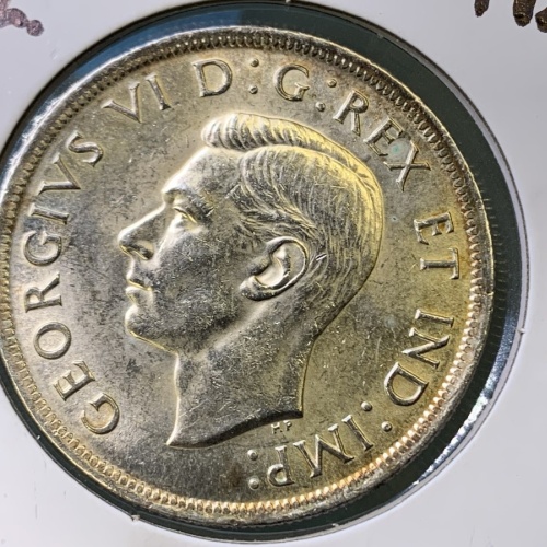 1938 CANADA SILVER DOLLAR