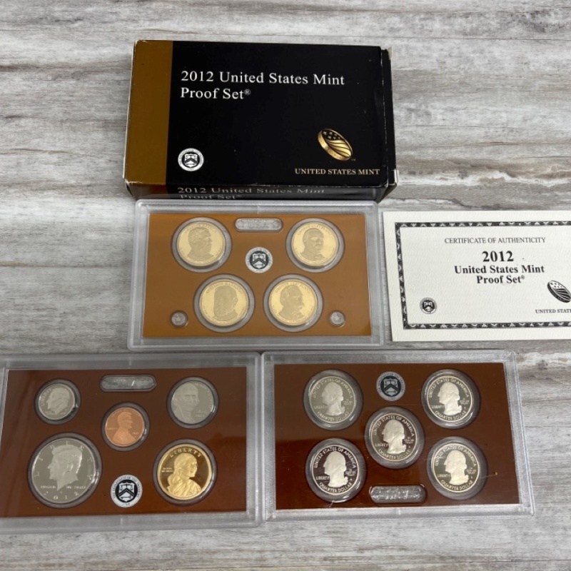 UNITED STATES PROOF SET 2012 Coin Set