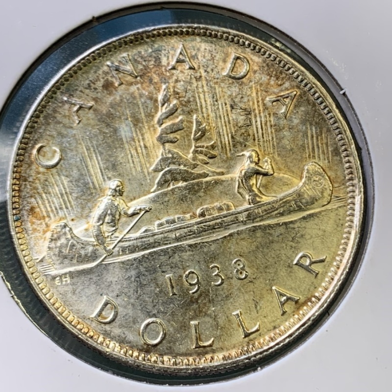 1938 CANADA SILVER DOLLAR
