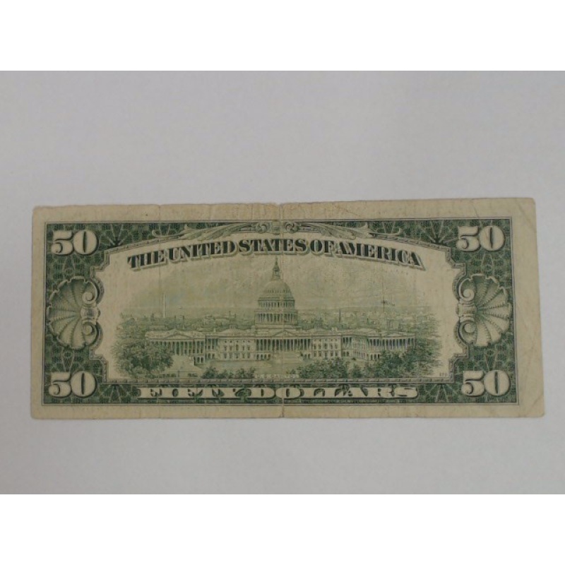 1950-C $50 DOLLAR FEDERAL RESERVE NOTE