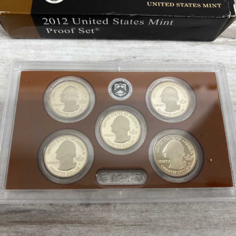 UNITED STATES PROOF SET 2012 Coin Set