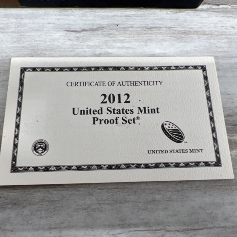 UNITED STATES PROOF SET 2012 Coin Set